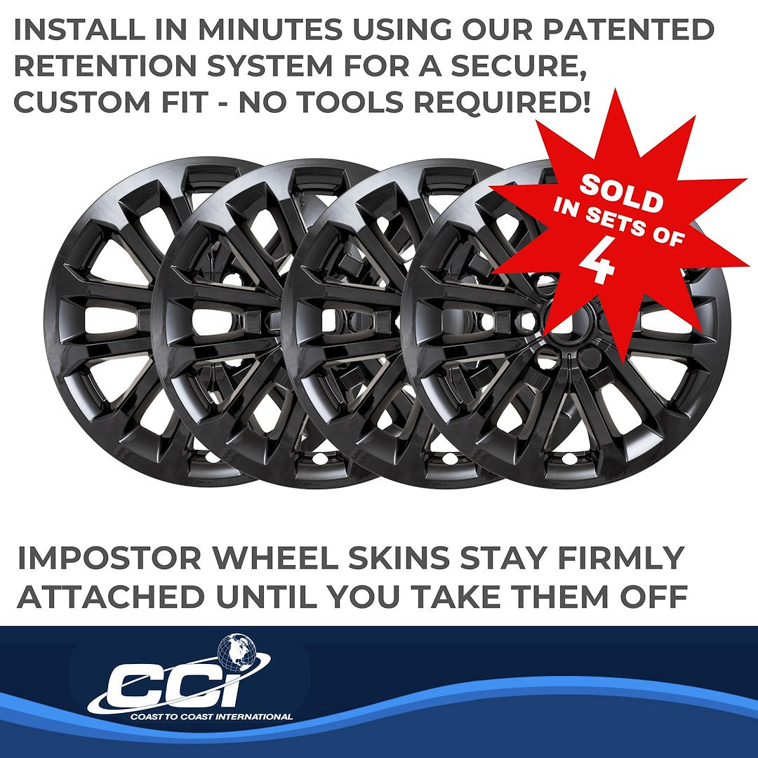 Coast To Coast IMP506BLK F-150 Black 18-Inch Twelve-Spoke Skin - image 5