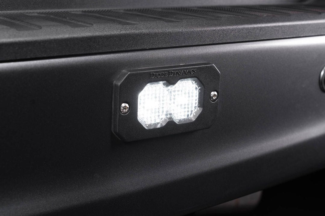 Diode Dynamics DD8124P C2 2.0 White Flush Flood Lights