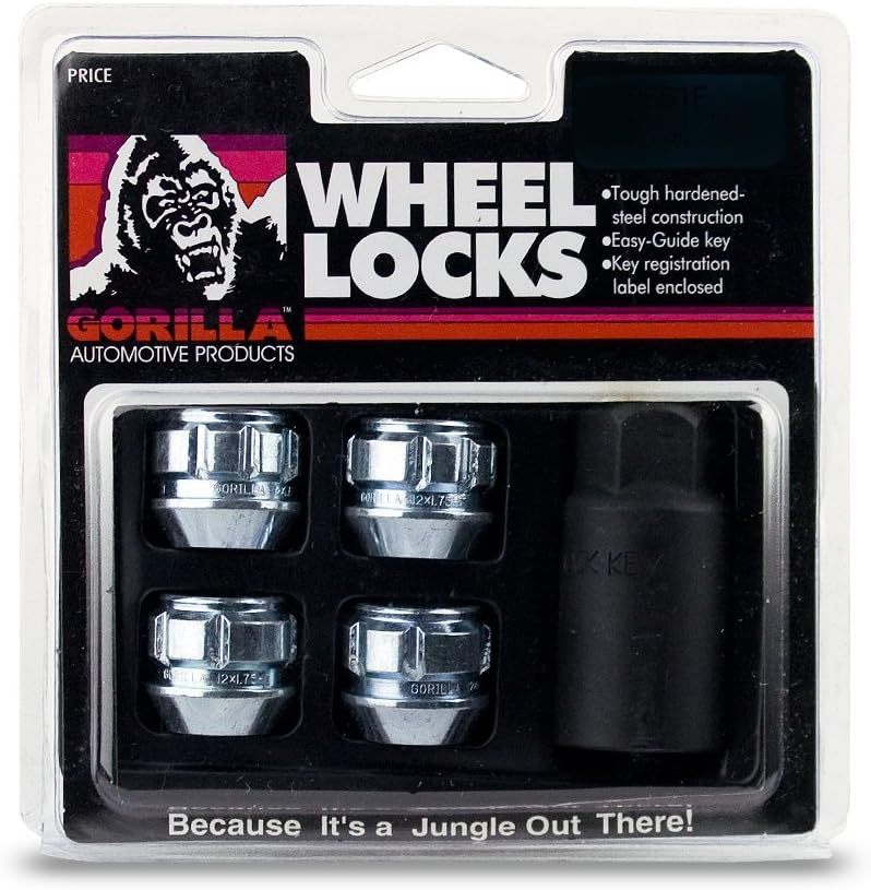 Gorilla 78641N Open-End Acorn Wheel Lock Set