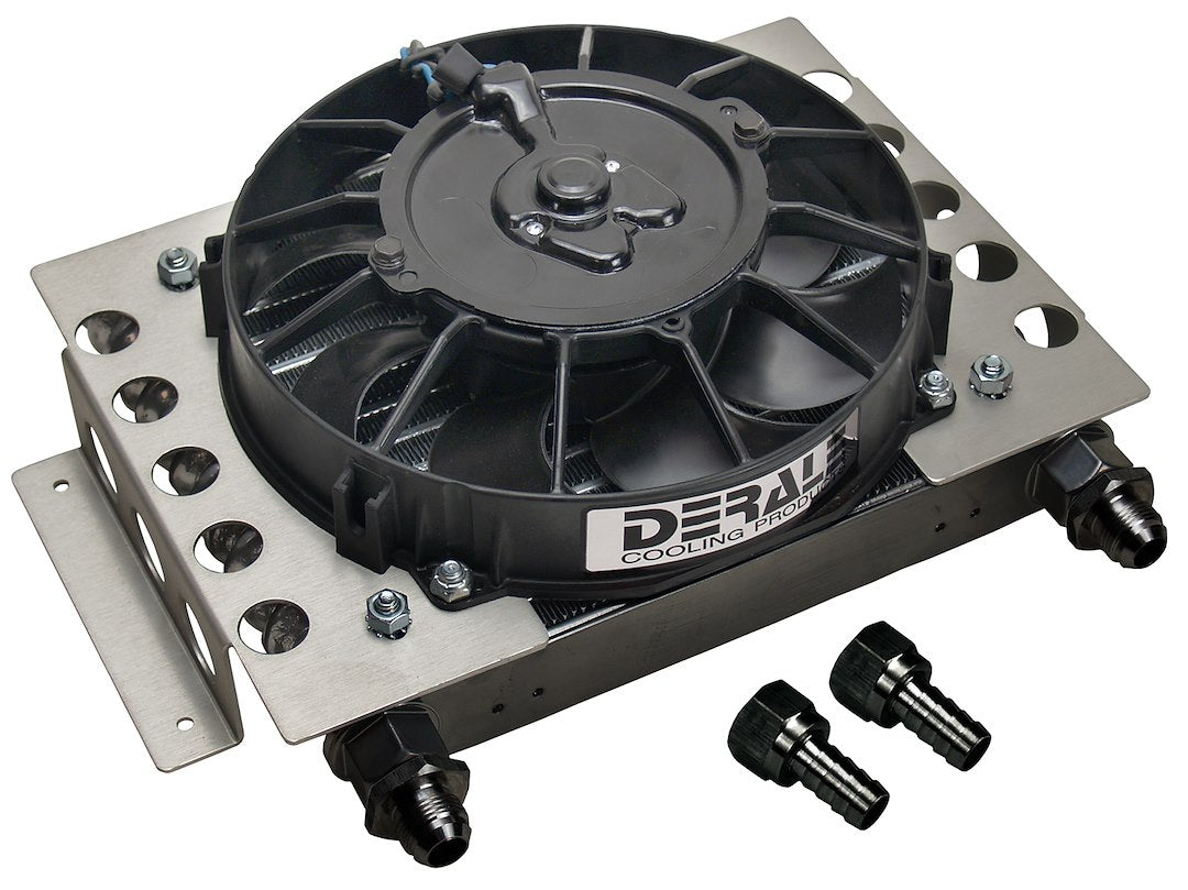 Derale 15850 Atomic-Cool 15-Row Fluid Cooler, -8 AN - image 1