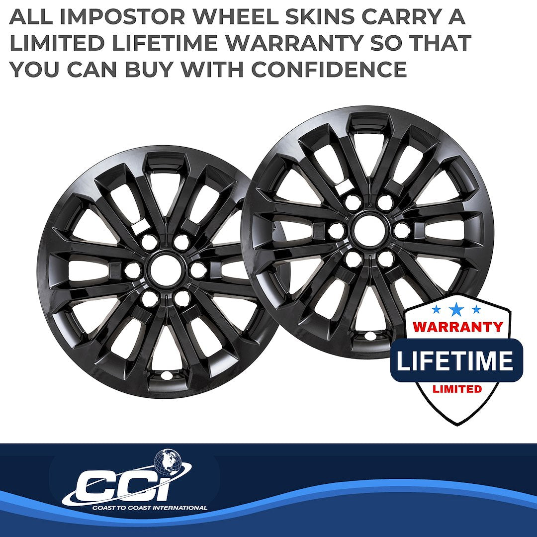 Coast To Coast IMP506BLK F-150 Black 18-Inch Twelve-Spoke Skin - image 4
