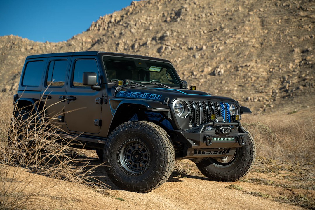 DV8 Offroad LBJL-12 Wrangler JL 4xe Dual-Light Bracket
