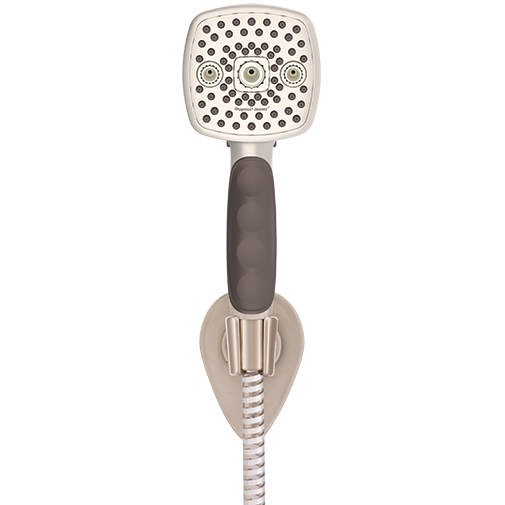 Oxygenics 75464 Handheld Shower Head - Brushed Nickel Plated