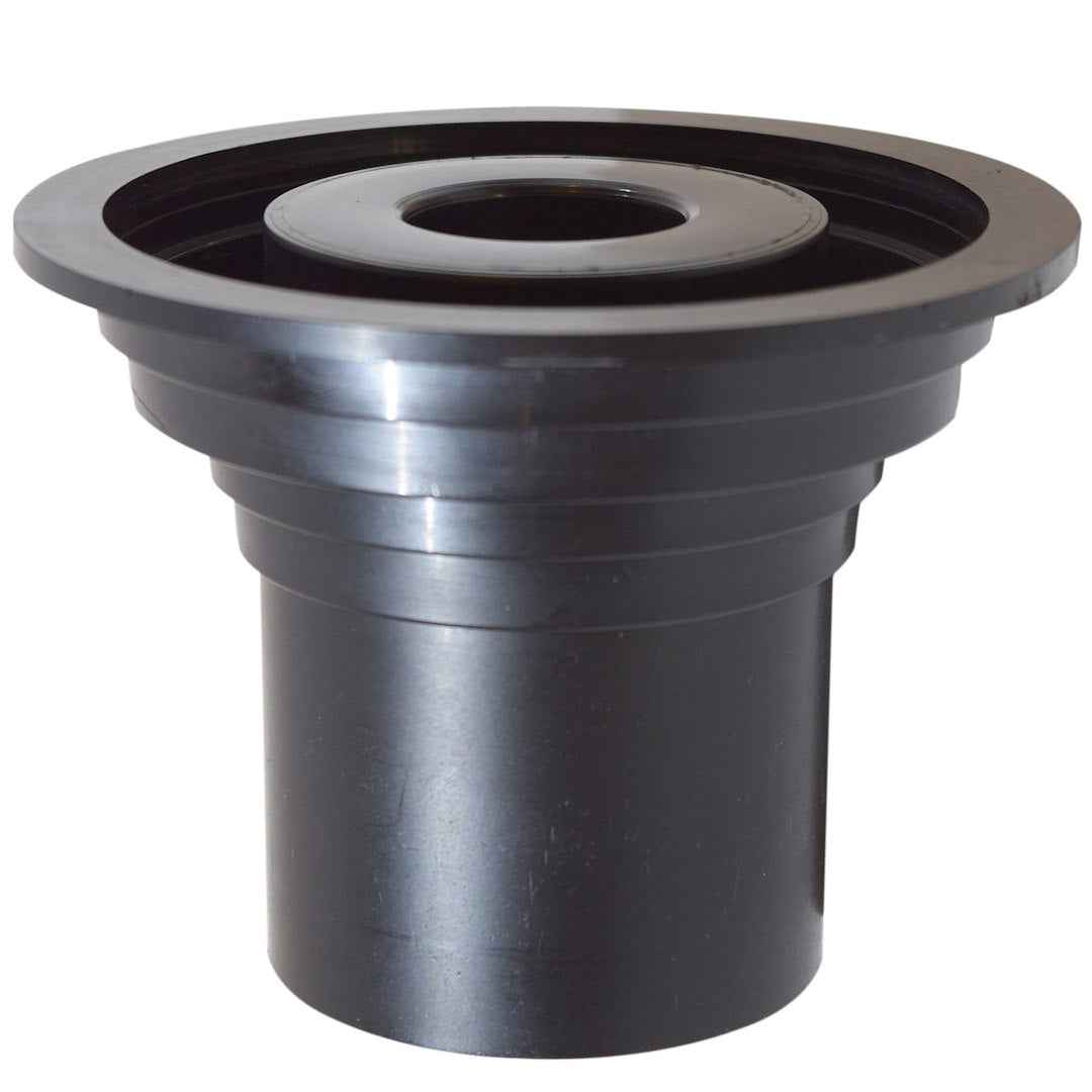 Valterra SS06 Threaded Sewer Hose Adapter - Black/White