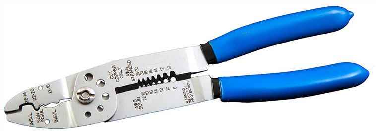 Southwire MP61 Wire Stripper, Cutter and Crimper - 8–24 Gauge