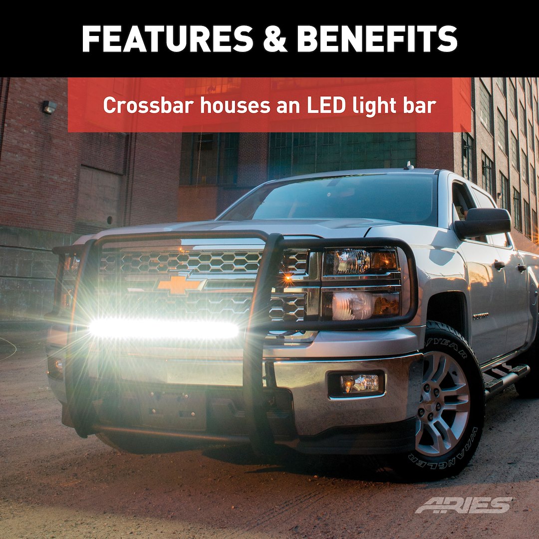 Aries Pro Series™ Steel Grille Guard P1053 - image 6