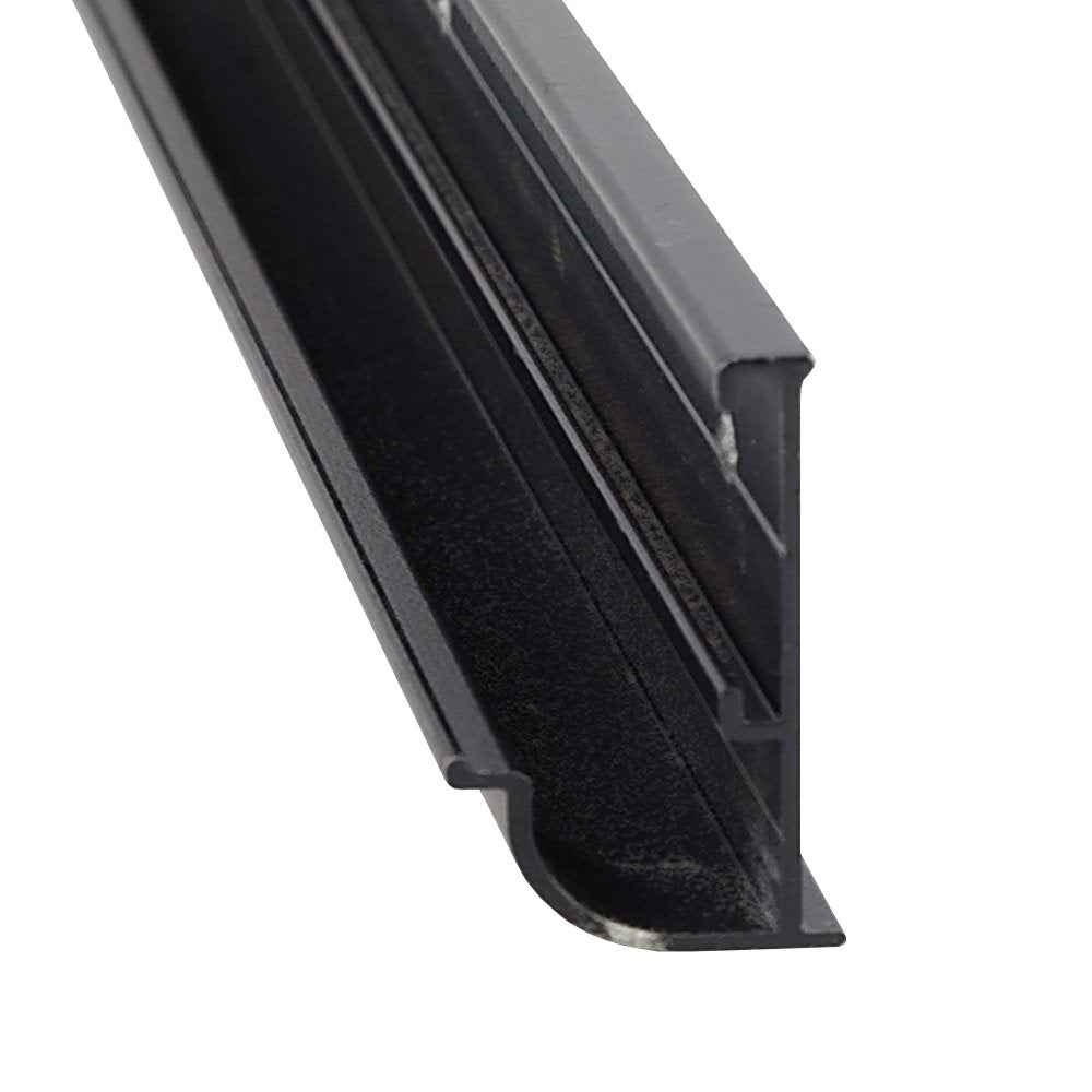 AP Products 021-56202-16 Gutter Rail Insert - 16 ft, Black