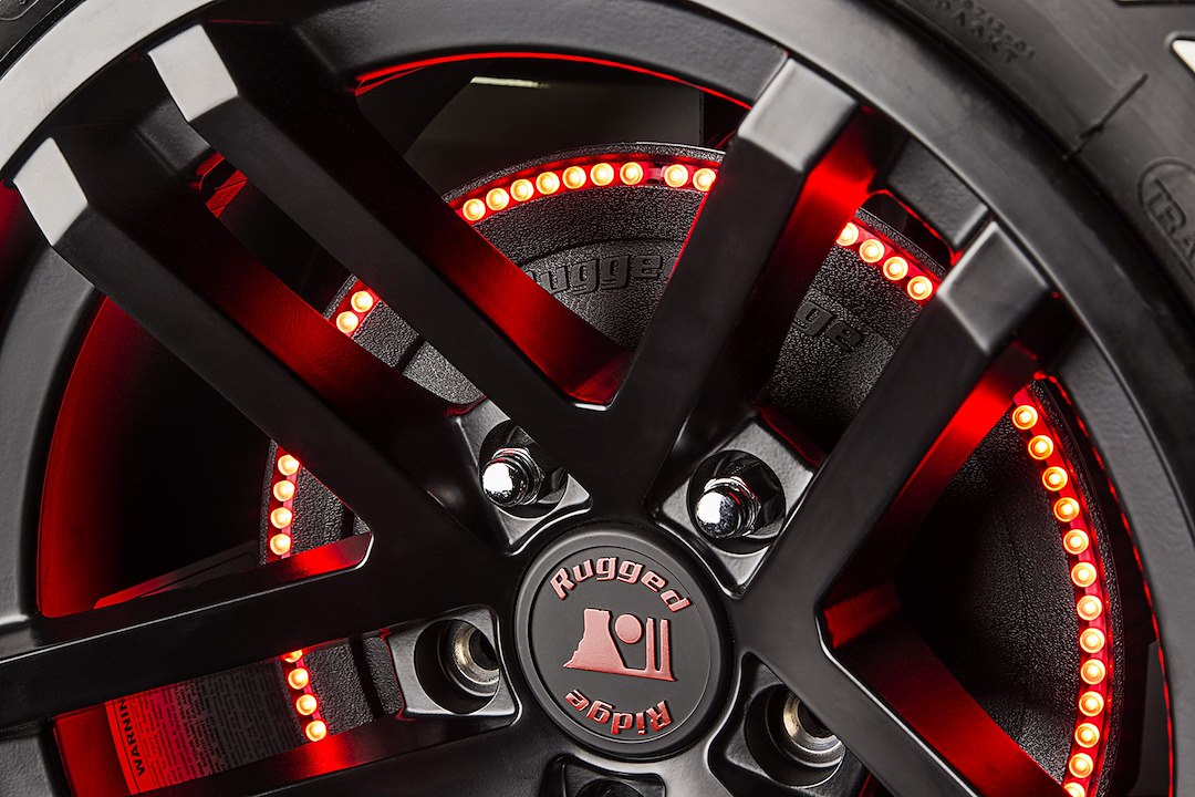 Rugged Ridge 11585.04 LED Ring Spare Tire Brake Light