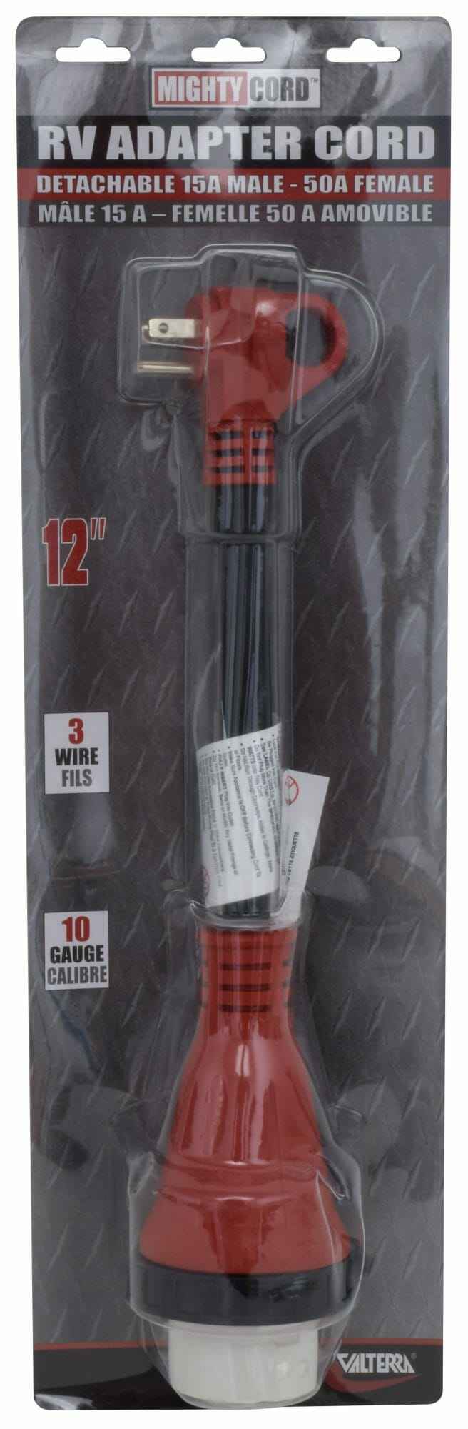 Valterra A10-1550DVP 15A/50A RV Power Adapter - 5-15P/SS2-50R