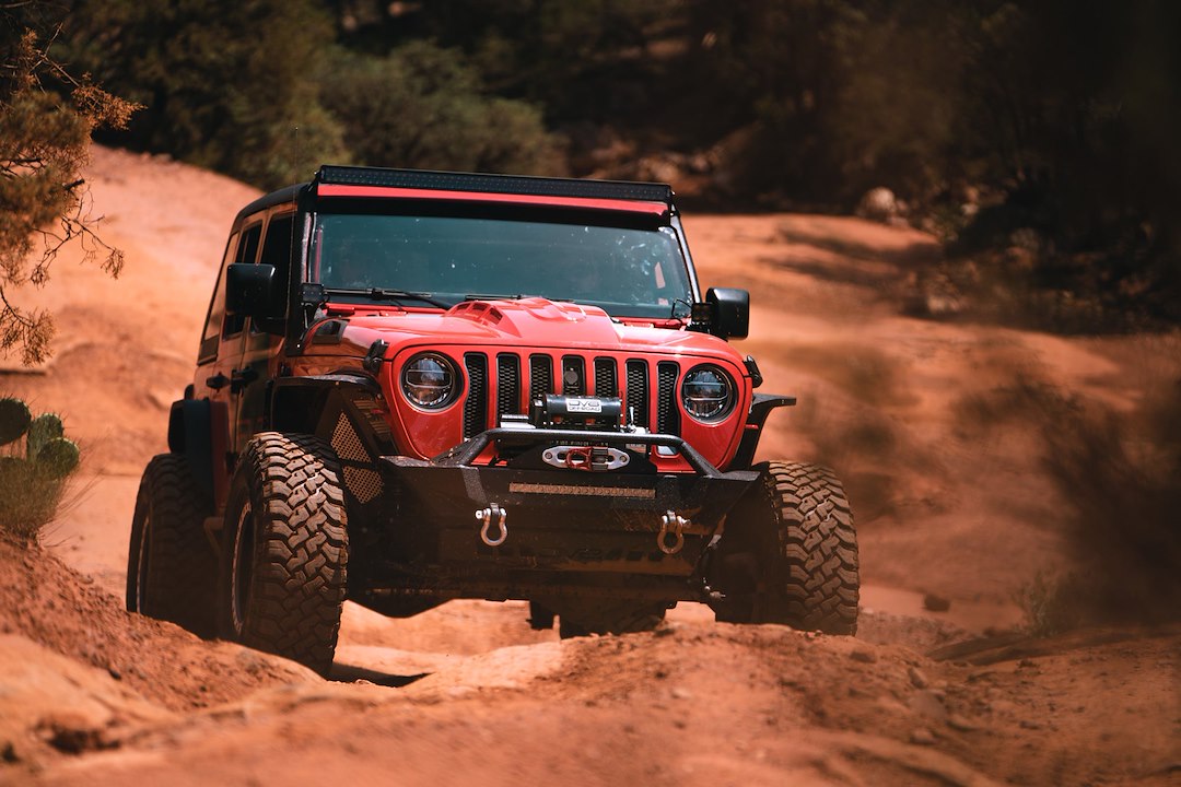 DV8 Offroad HLCJL-01 Jeep LED Projector Headlights