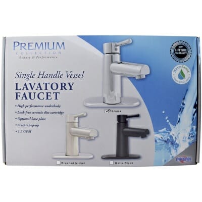 Phoenix Products PF232303 Lavatory Faucet - Silver