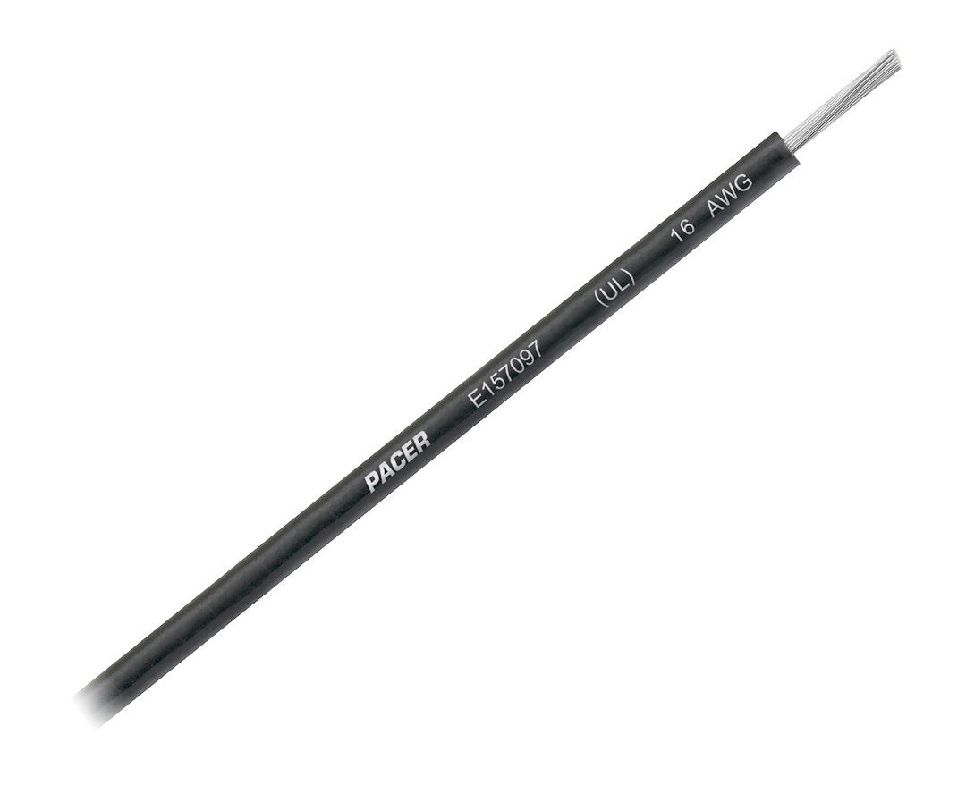 Pacer Marine Wul16bk-100 Flexible Primary Wire