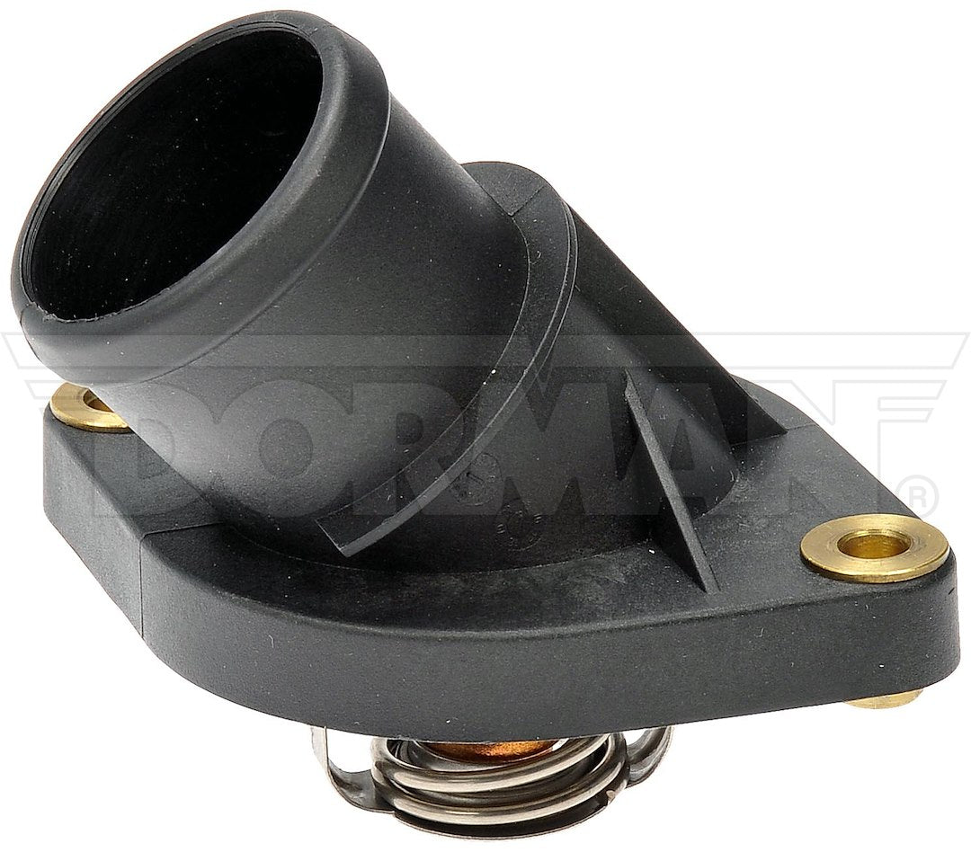 Dorman 9023312 Plastic Thermostat Housing with Gasket, Black - image 1