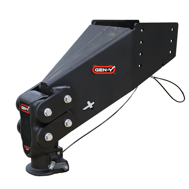 Gen-Y Hitch EXECUTIVE Torsion-Flex Gooseneck Coupler 30K – GH-8076AL-BRK-BK