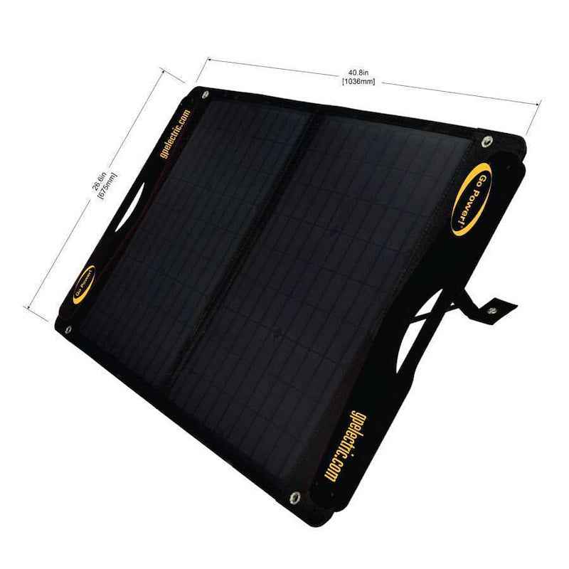 Go Power DuraLite 100W Expansion Solar Kit GP-DURALITE-100E – Foldable Portable