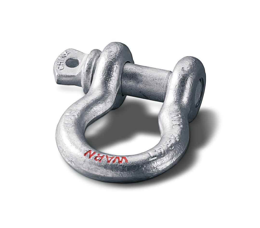 Warn 88999 Steel D-Ring Shackle - 3/4 in, 6000 lb