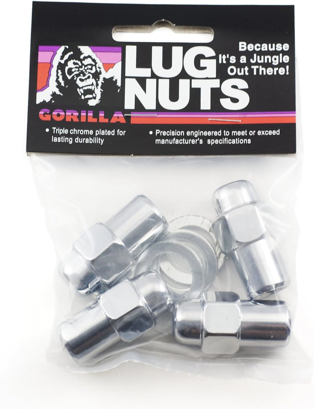 Gorilla 73137B Standard Mag Lug Nuts, 12 mm x 1.5