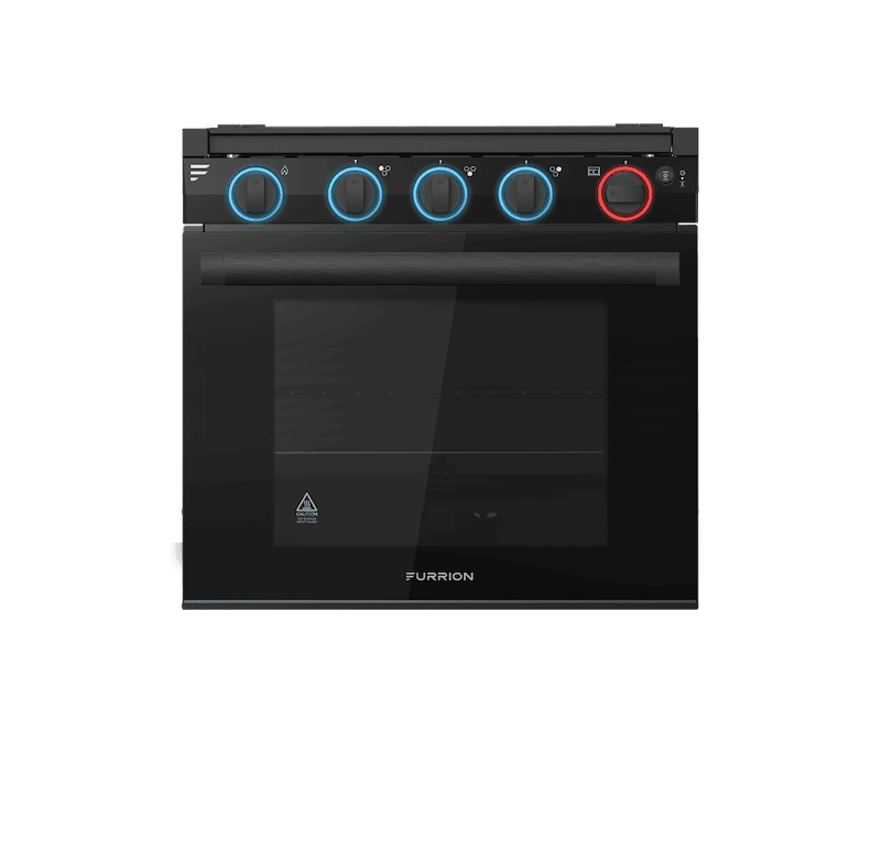 Furrion F1S21L03A-BL 21-1/2 Inch RV Propane Range with Oven & Broiler