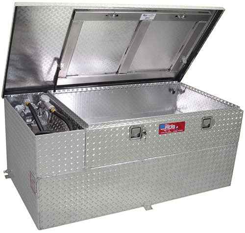 RDS Tanks 73326 60-Gallon Fuel Transfer Tank & Toolbox Combo with Pump