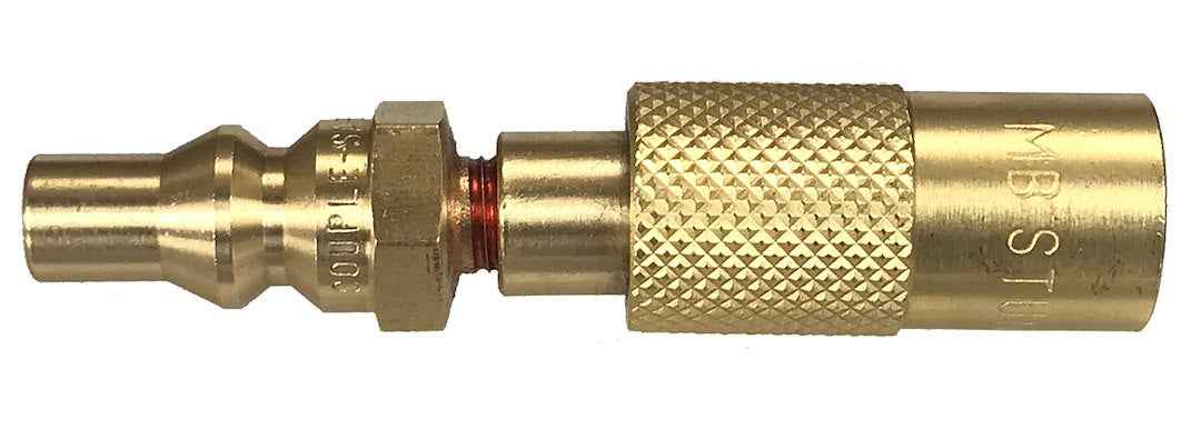 MB Sturgis 204171-MBS Propane Adapter Fitting - Male Quick Connect
