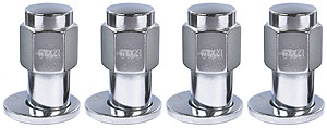 Cragar A-27733-4 M12 × 1.5 Standard-Shank Lug Nuts, Four - image 1