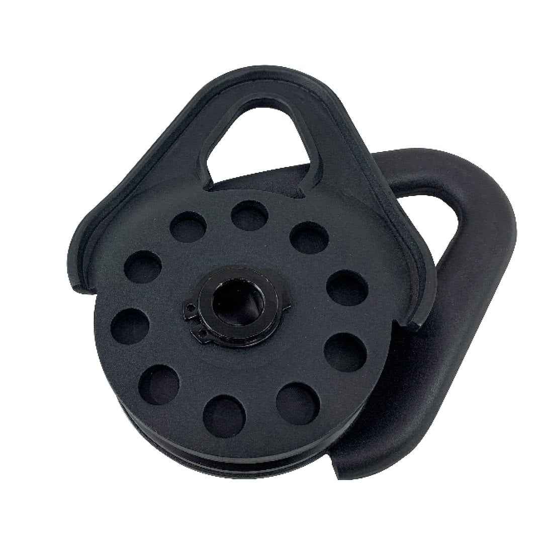 Overland Vehicle Systems 19139905 Winch Snatch Block - Black