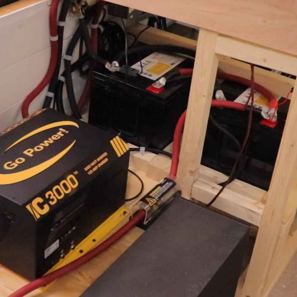 Go Power GP-DC-KIT4 10-ft Inverter Battery Cable Kit
