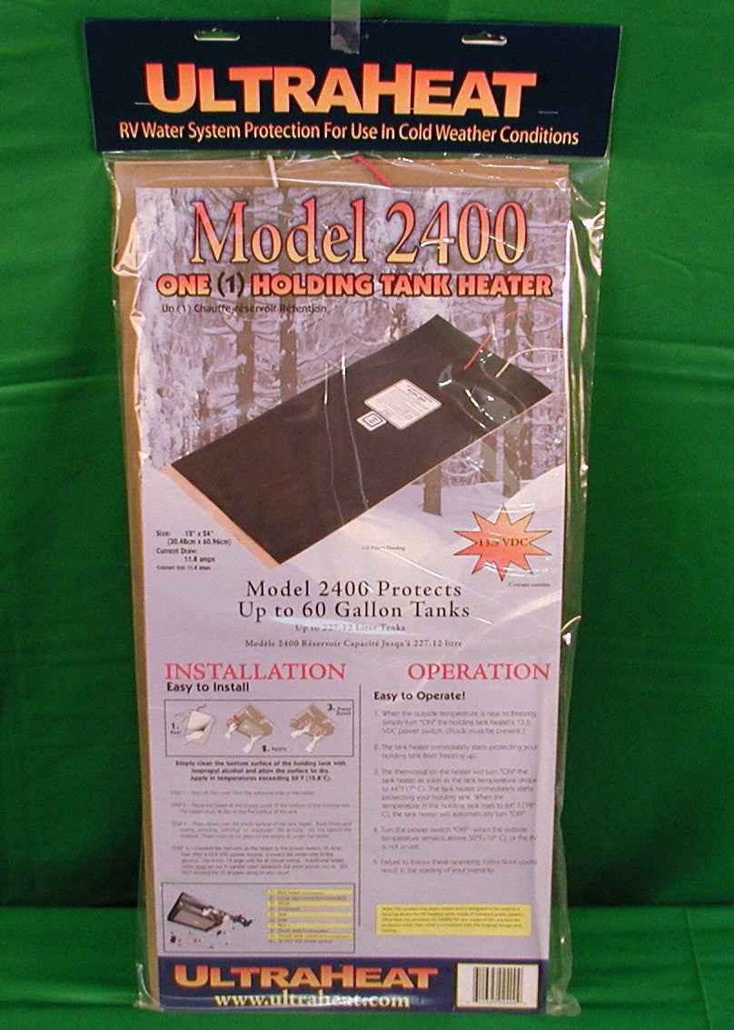 Ultra Heat AMM2400 RV Holding Tank Heater - 13.5V DC, Up to 75 Gallon