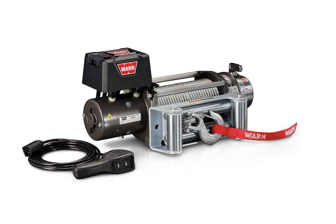 Warn 26502 12V Winch - 8000 lb, Steel Line