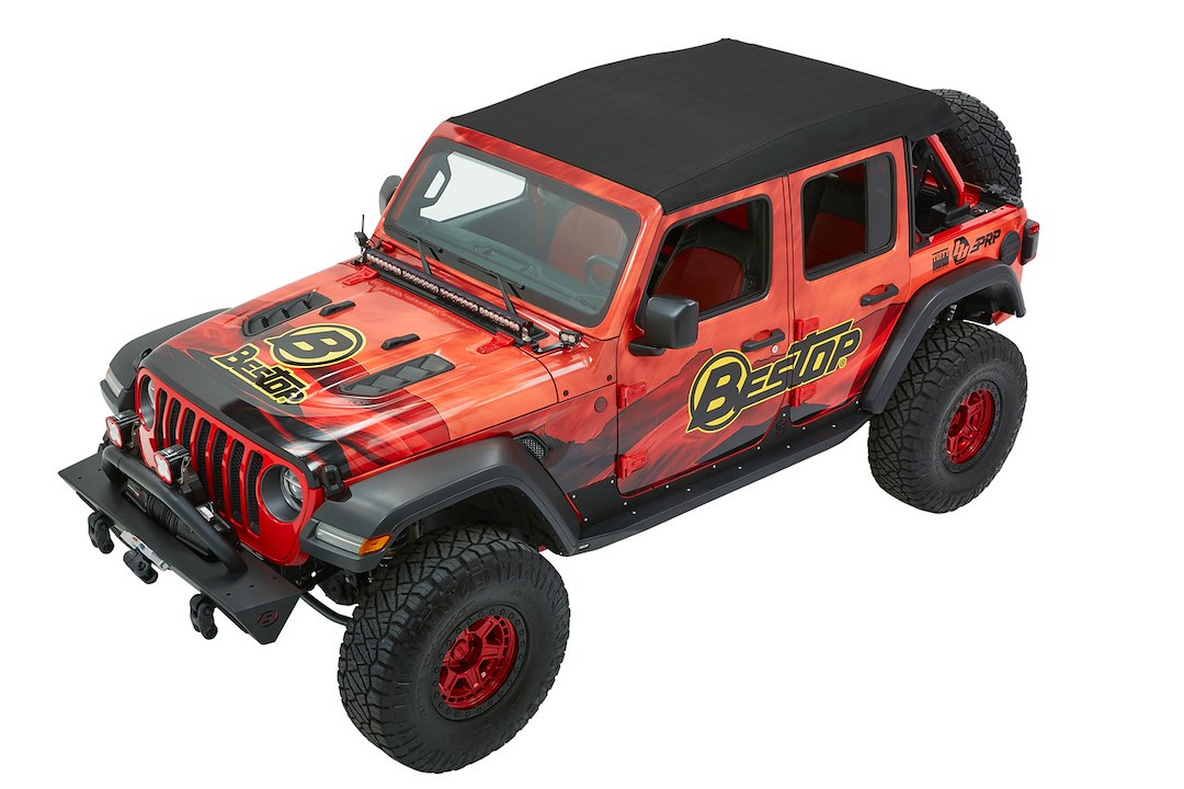 Bestop 50927-17 JL Trektop Ultra Softgoods - image 6