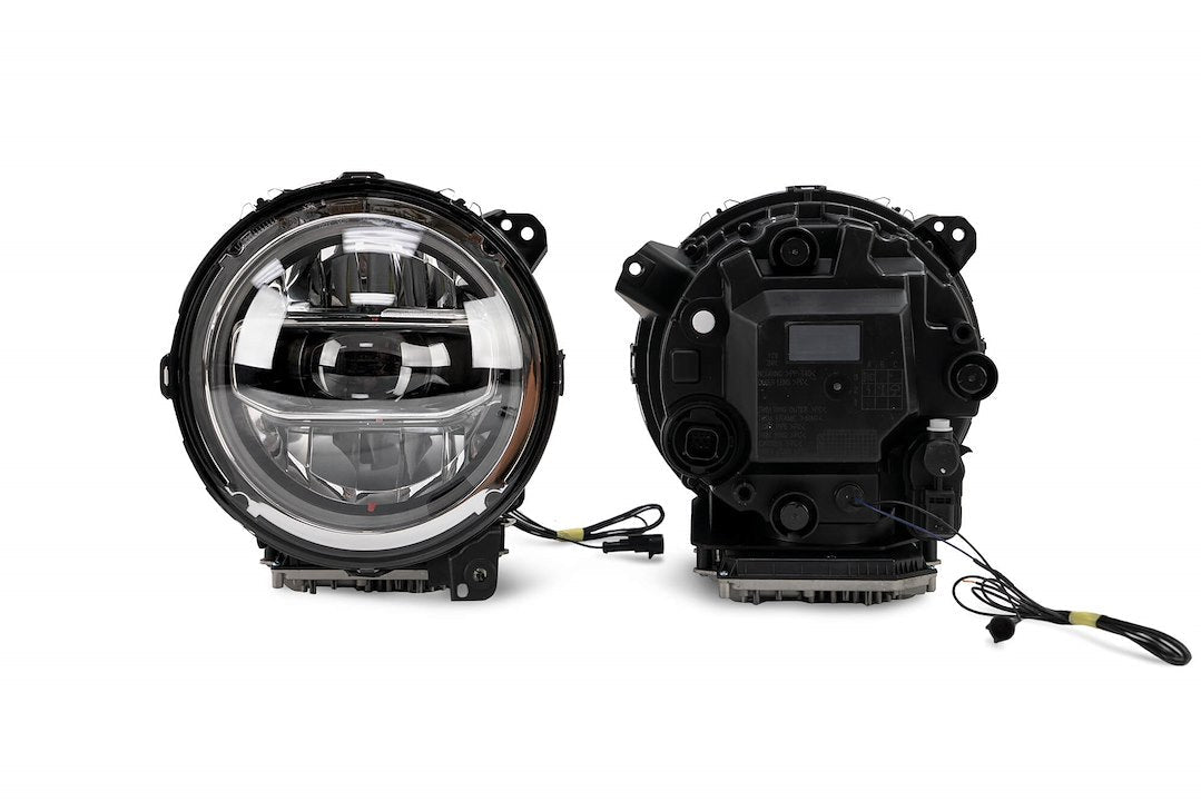 DV8 Offroad HLCJL-01 Jeep LED Projector Headlights
