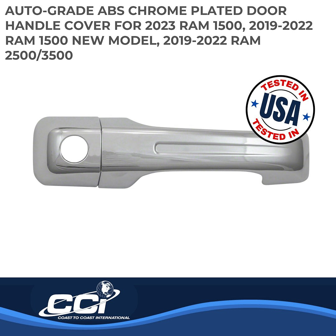 Coast To Coast DH68579B Chrome Ram Lever Covers - image 2