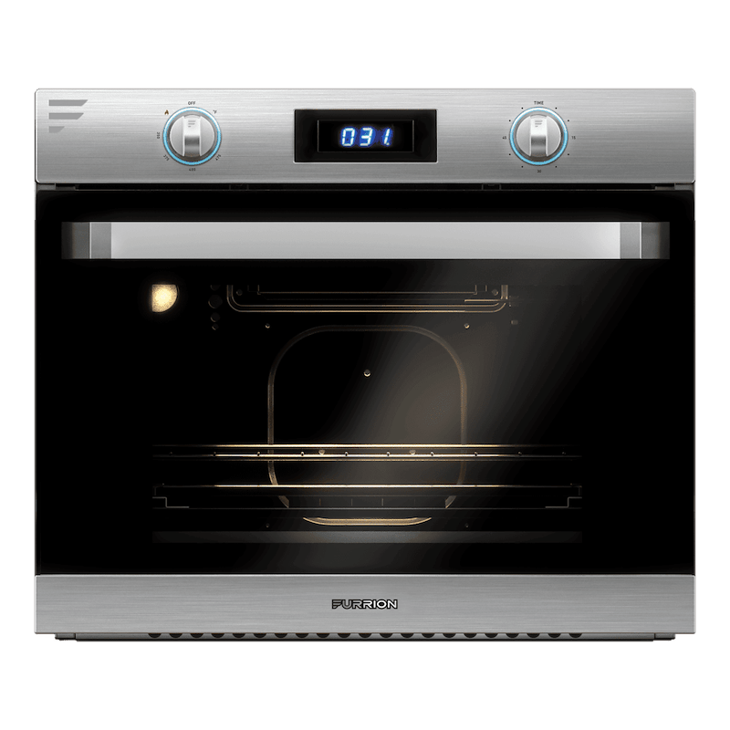 Furrion Stainless Steel RV Gas Oven with LED Display and Electronic Ignition