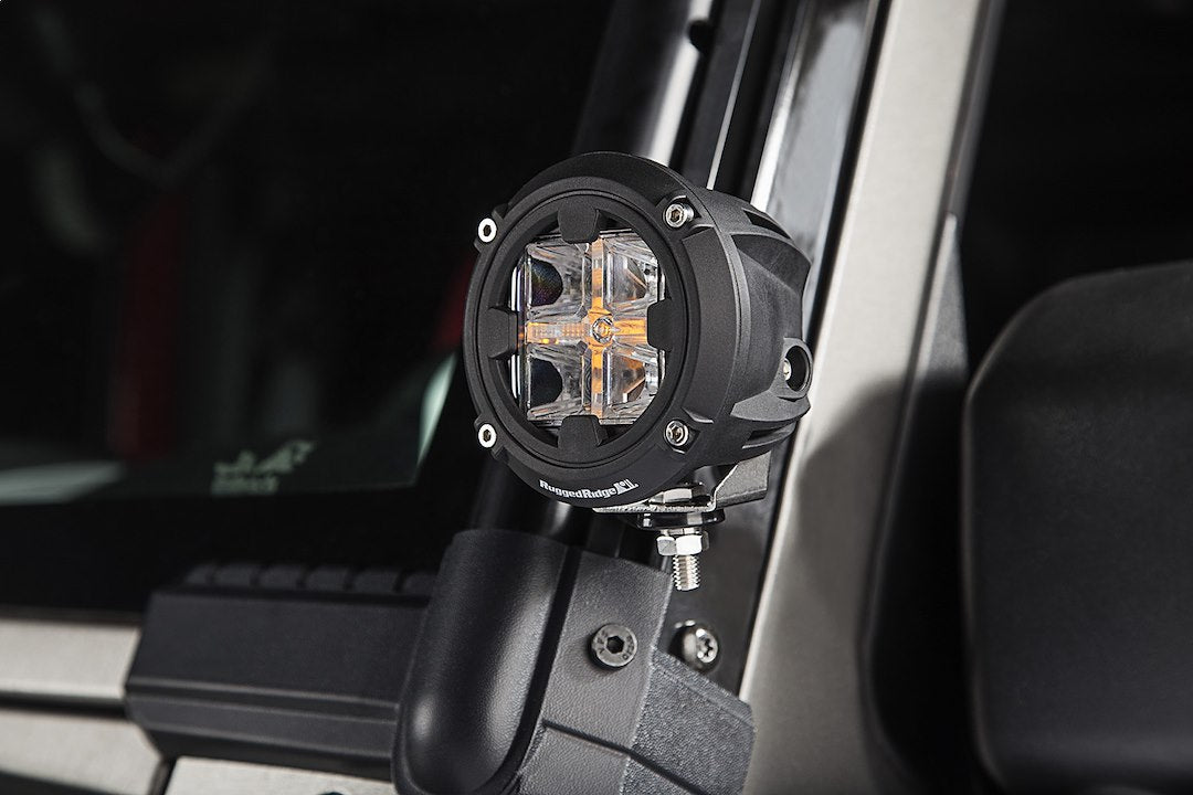 Rugged Ridge 15209.31 3.5-Inch 10-Watt LED Driving/Fog Light