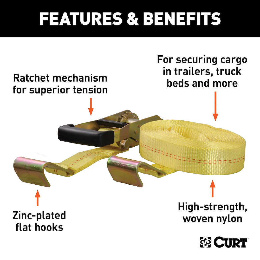 Curt 83048 Tie Down Strap - image 2