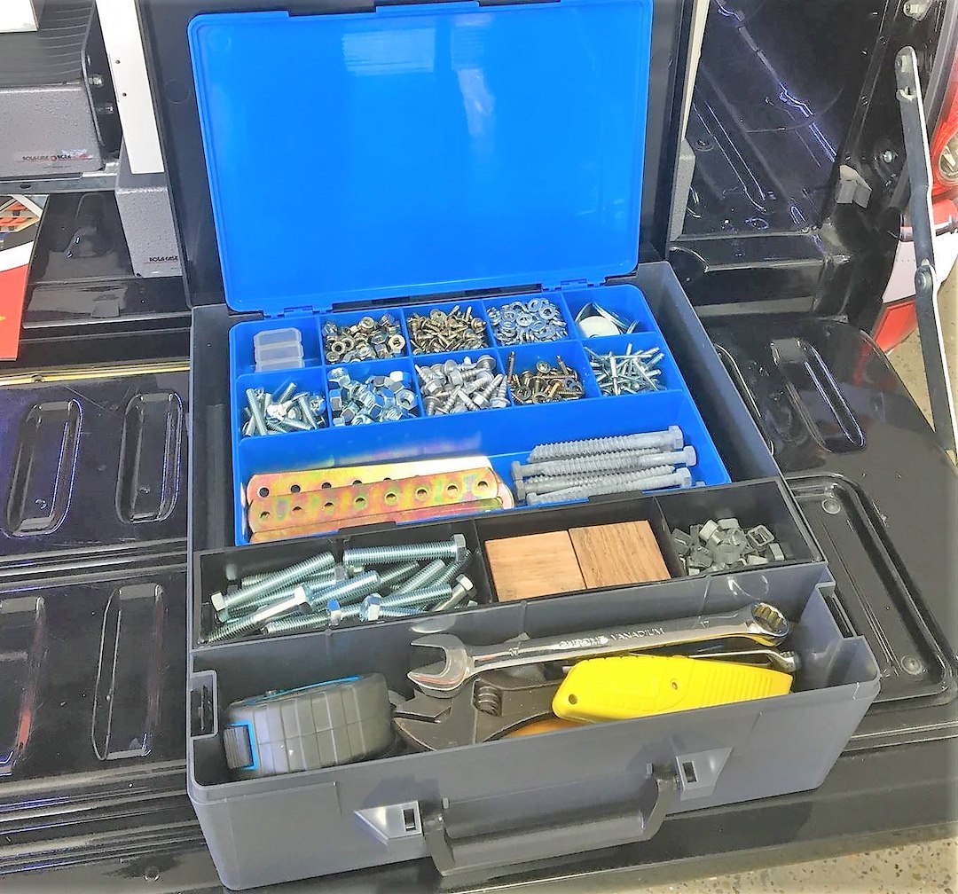 Rolacase Rc003/Qk Plastic Parts Organizer Carry Case