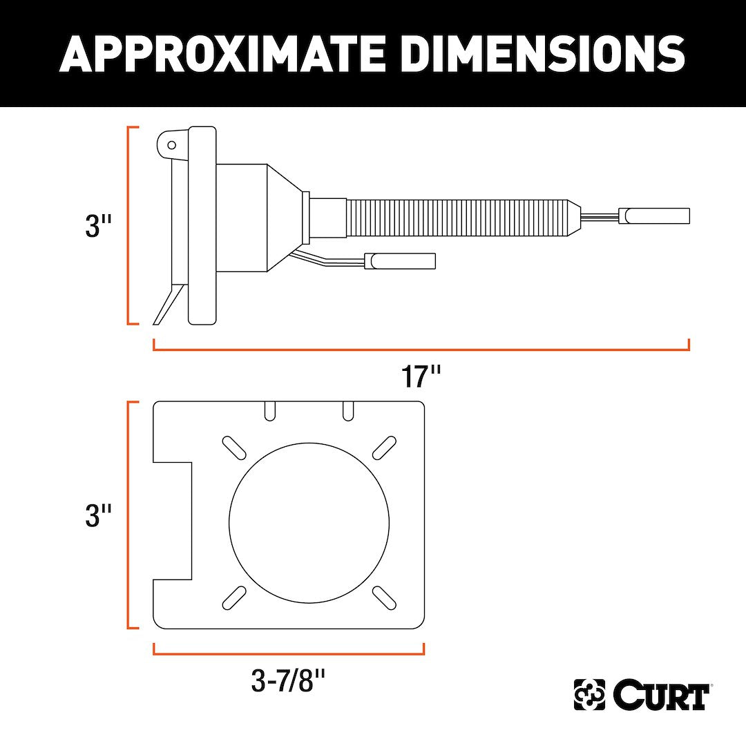 Curt 57674 Trailer Wiring Connector - image 4