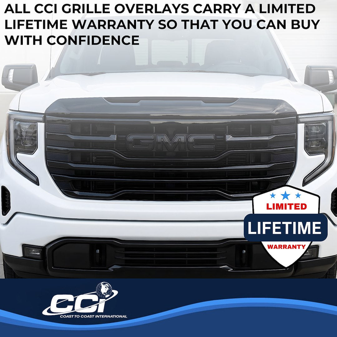 Coast To Coast GI205BLK Gloss Black 8-Piece Grille Overlay - image 3