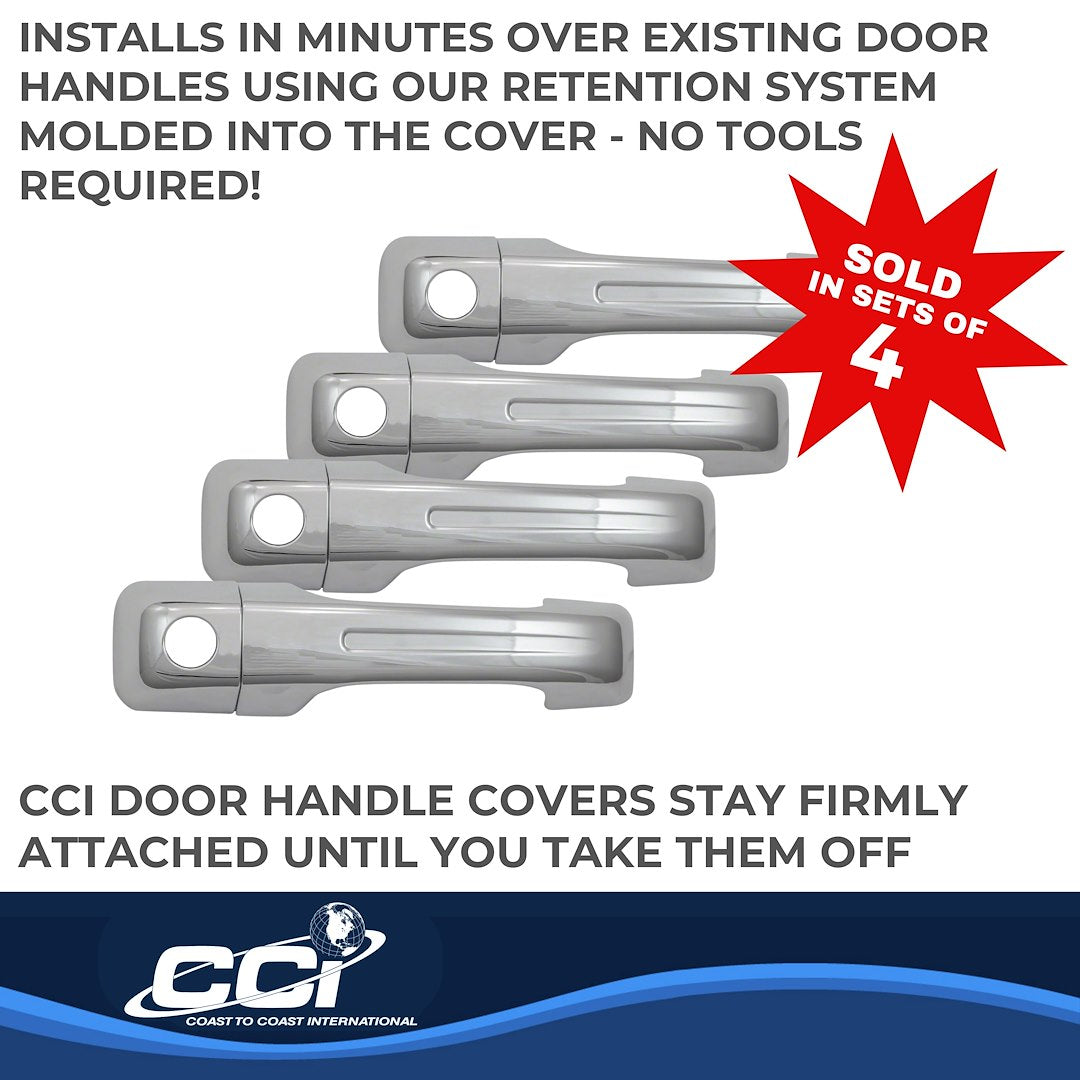 Coast To Coast DH68579B Chrome Ram Lever Covers - image 3
