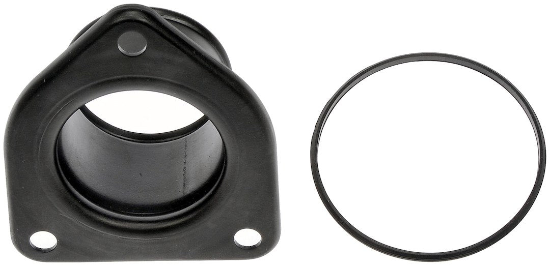 Dorman 9021004 90-Degree Black Metal Thermostat Housing - image 1