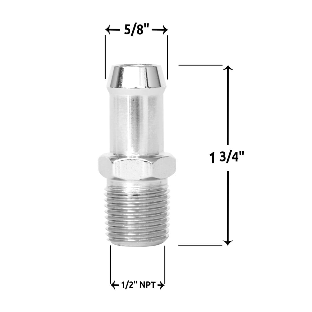 Spectre Industries 5953 Short 5/8-Inch Heater Hose Barb