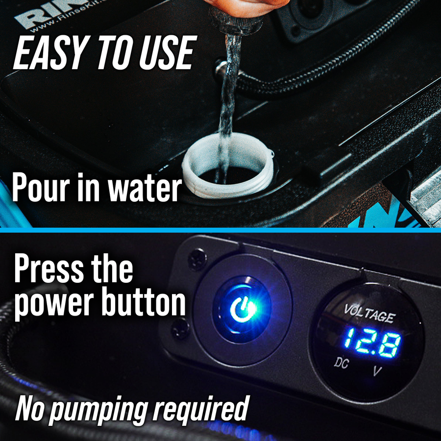 RinseKit 857007006258 PRO Portable Camp Shower