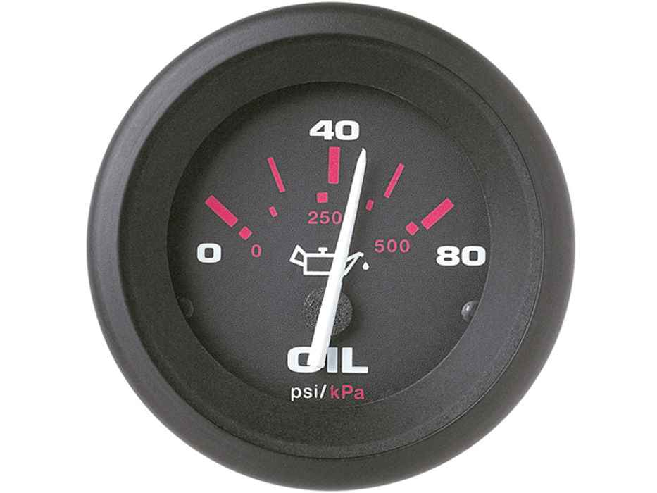 Sierra Marine 57903P 2 in Oil Pressure Gauge - 0–80 PSI
