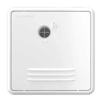Furrion Water Heater Access Door for Suburban 4/6 Gallon Models - White Steel