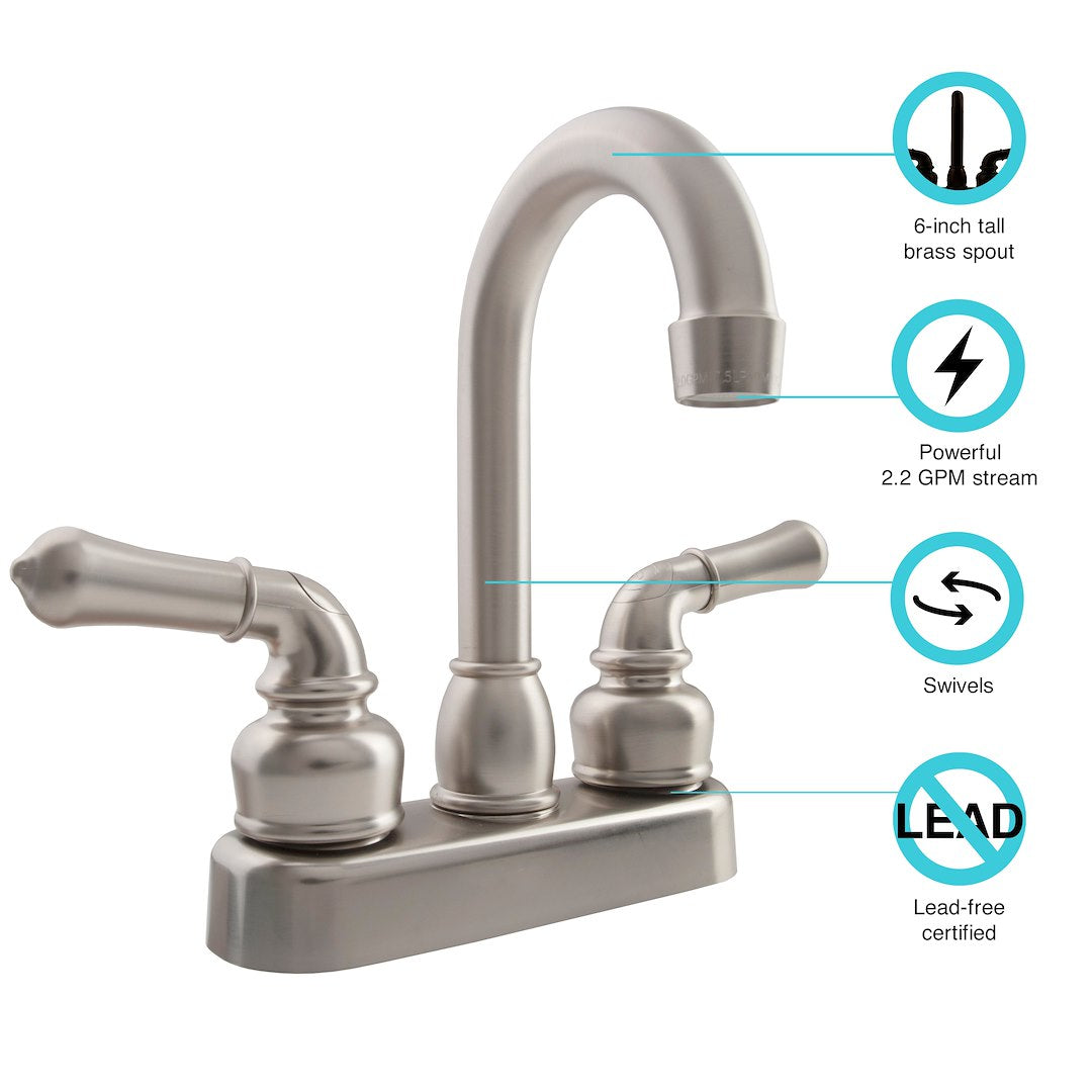 Dura Faucet Df-Pb150c-Sn Faucet - image 5