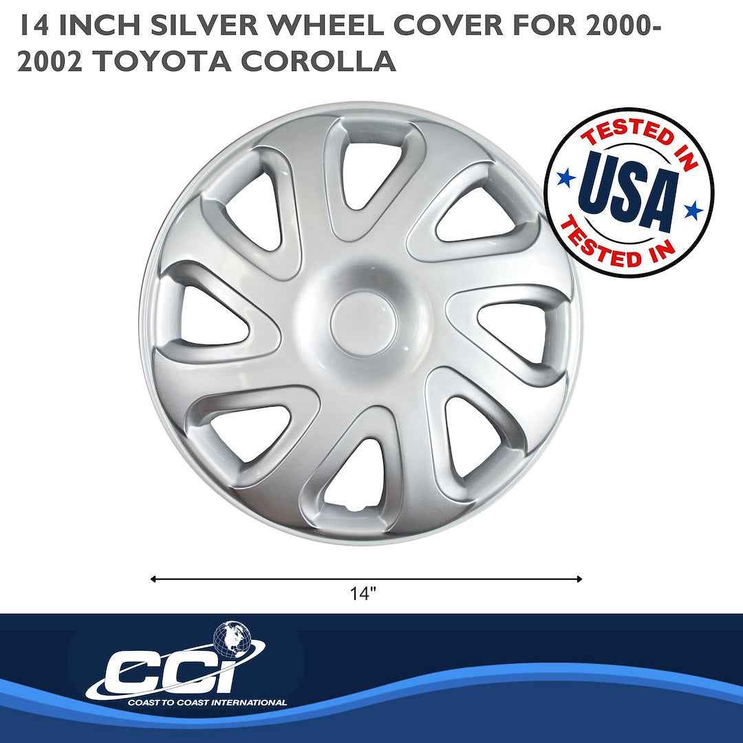 Coast To Coast 40414S Corolla Directional-Spoke Covers