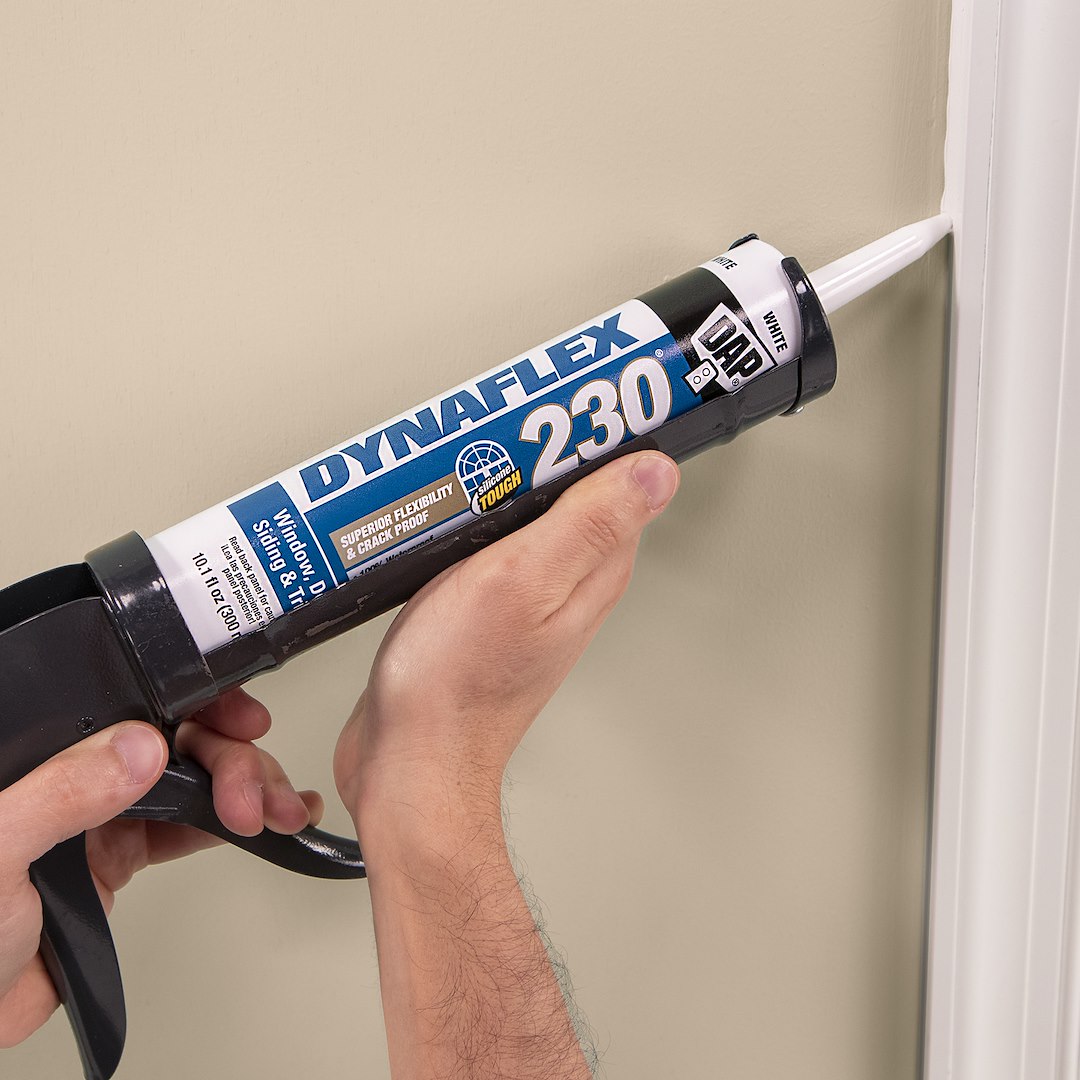 DAP Dynaflex 230 10.1 Ounce Clear Paste Caulk Sealant (7079818304)