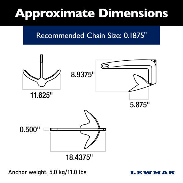 Lewmar 0057905 Anchor - image 2