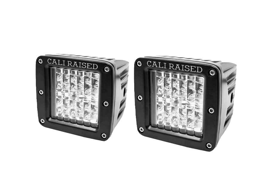 Cali Raised LED CR2918 Amber 18W Ranger Ditch Lights - image 1