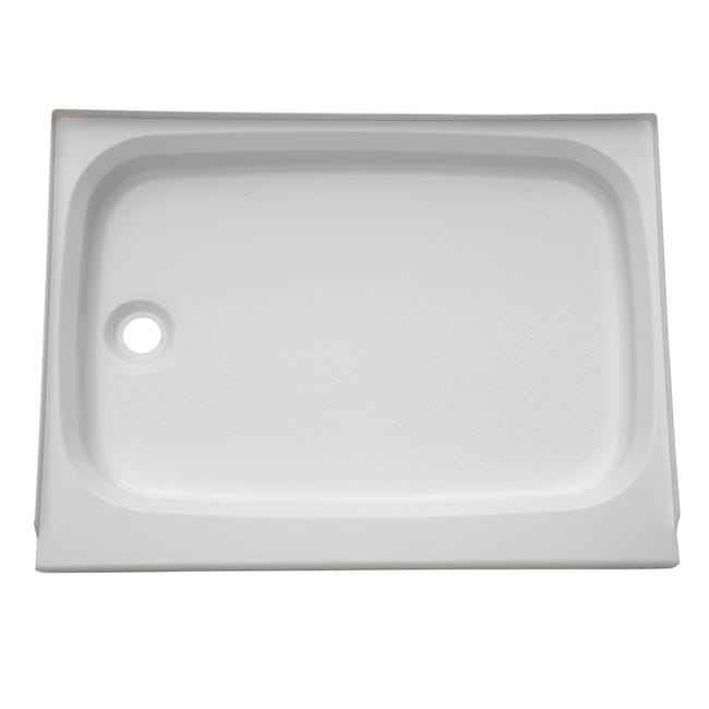 Lippert Better Bath 210369 24" x 32" RV Shower Pan – Left-Hand Drain Colonial